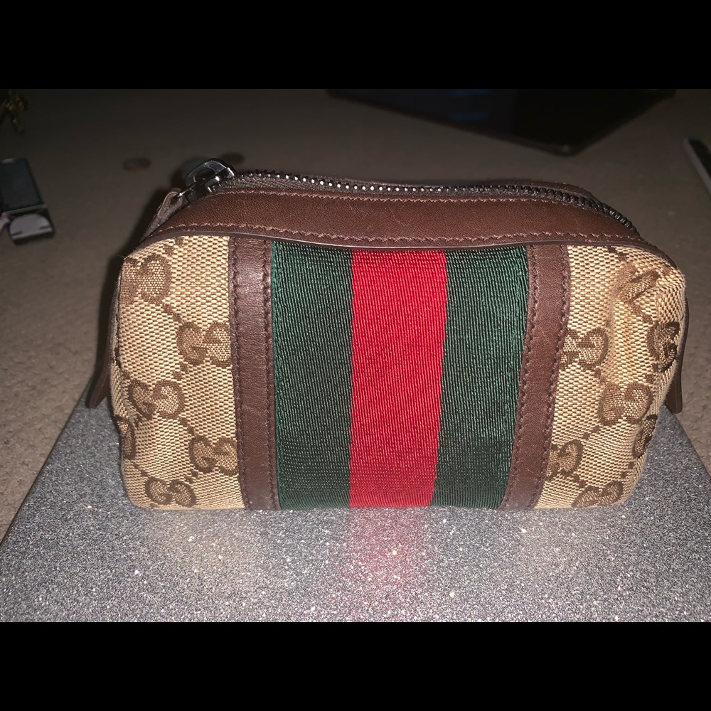 Gucci cosmetic bag